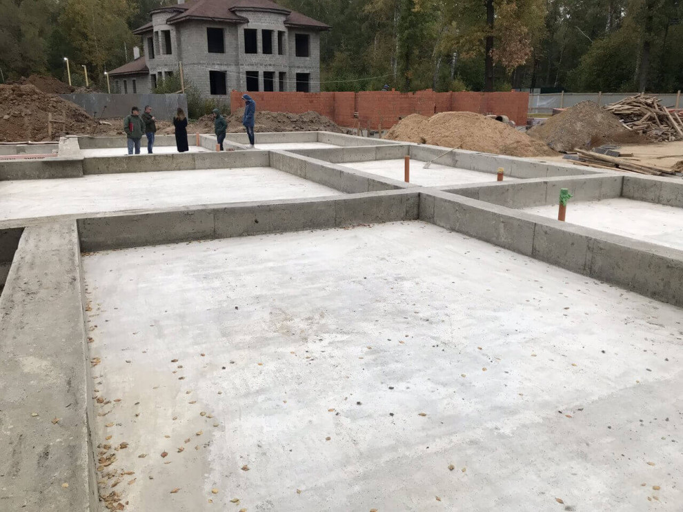 Строительство резиденции в Антоновке