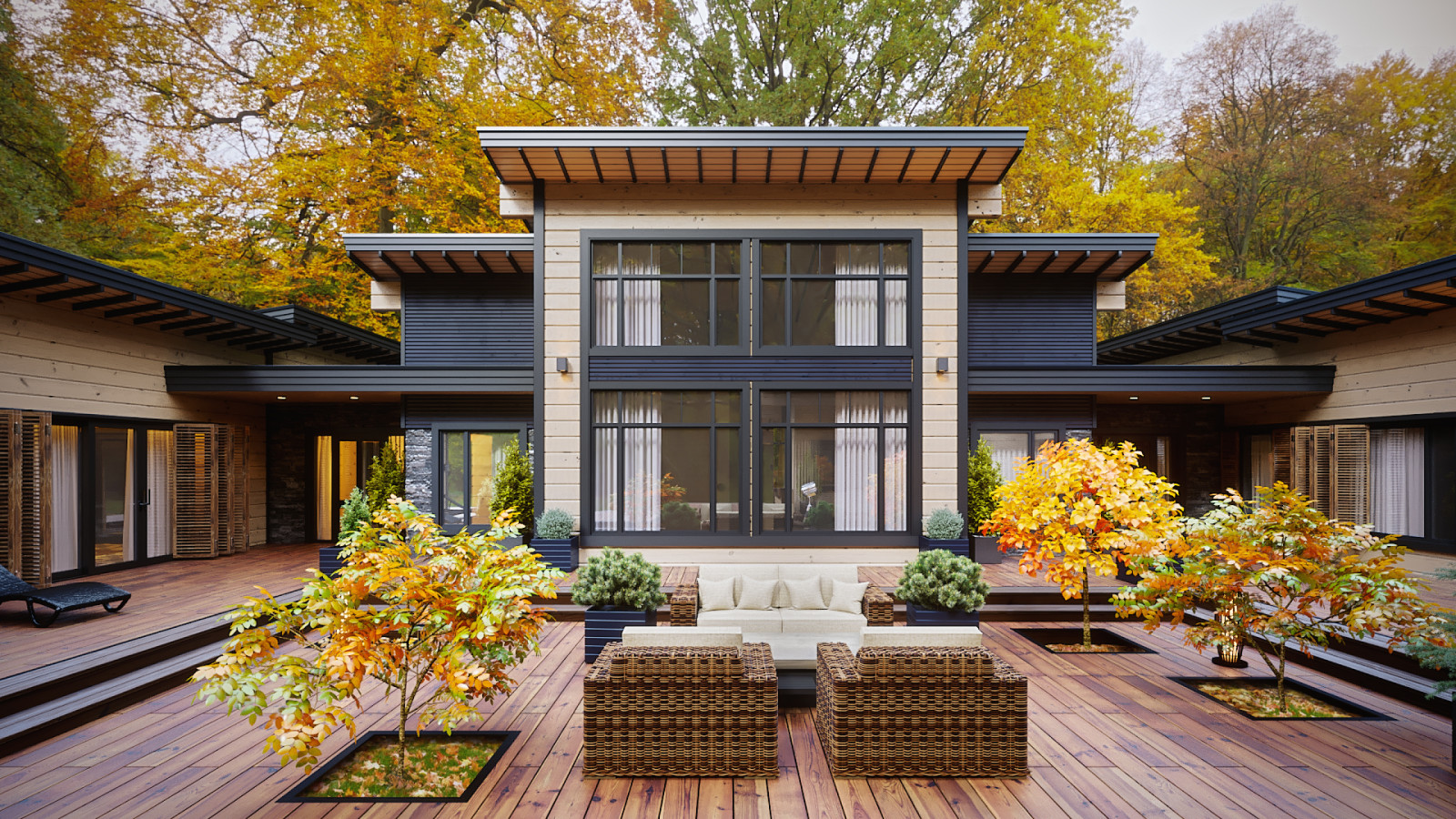 Palkki. Architecture, Design and Construction