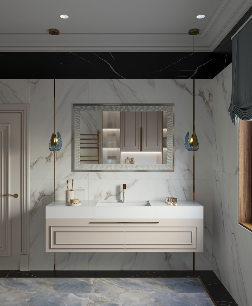 Загородный двухэтажный дом