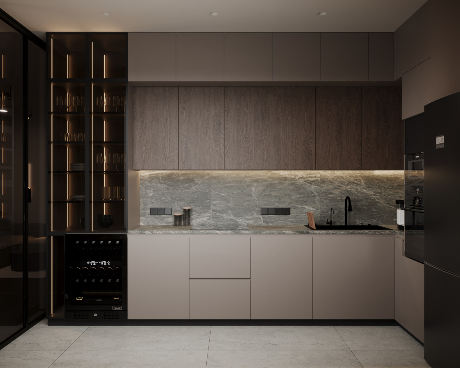 HÉ 112 // ЖК Символ, Москва, 80 м²