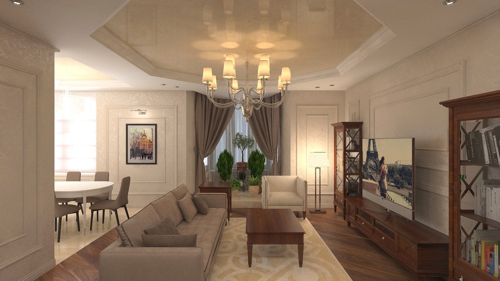 Квартира в классическом стиле на Варшавской