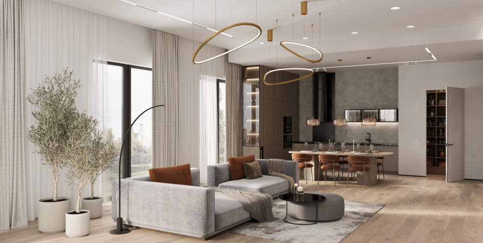 Дизайн проект дома жк Малинки Виладж