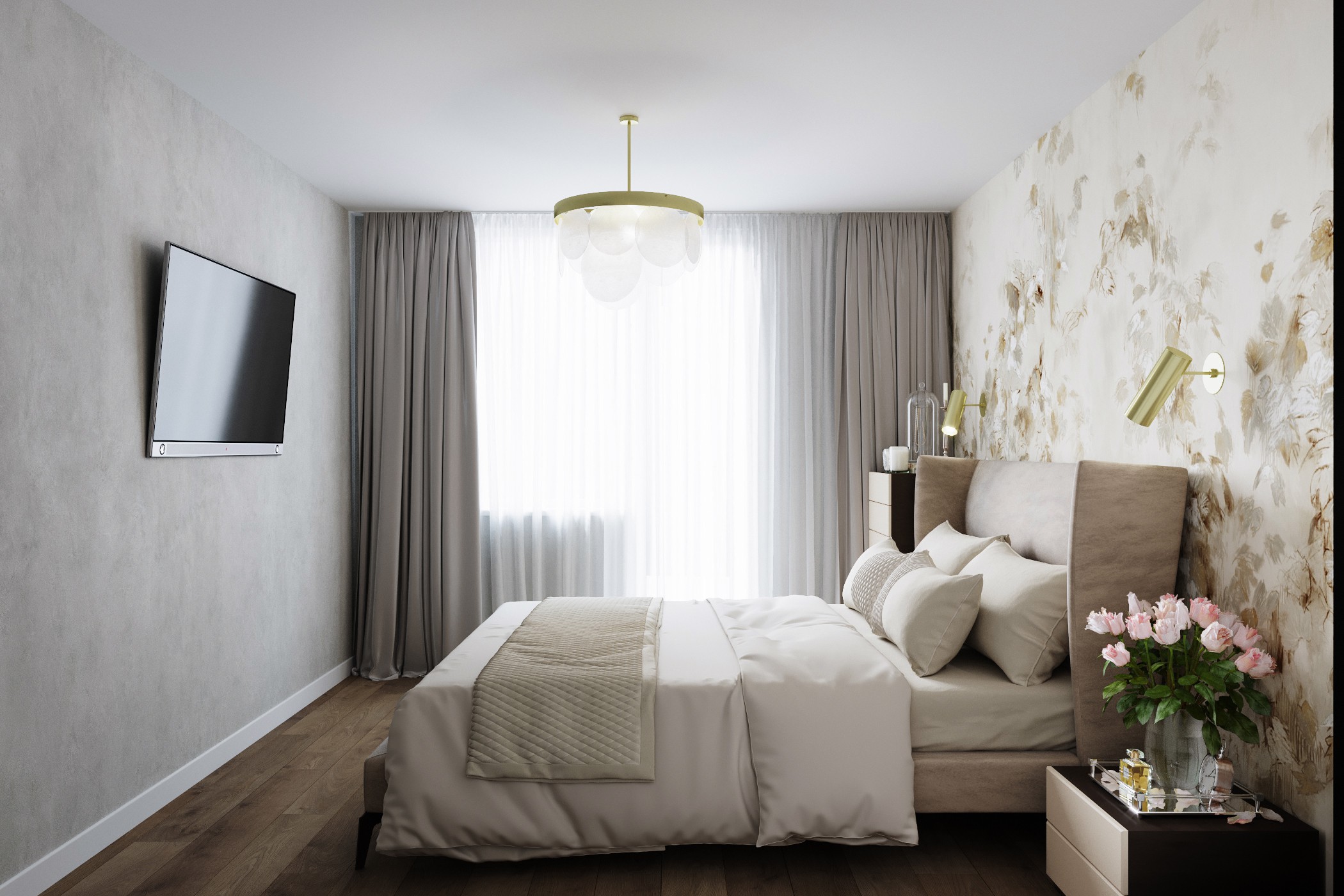 Квартира 108 кв.м. в современном стиле в ЖК Лобачевский.