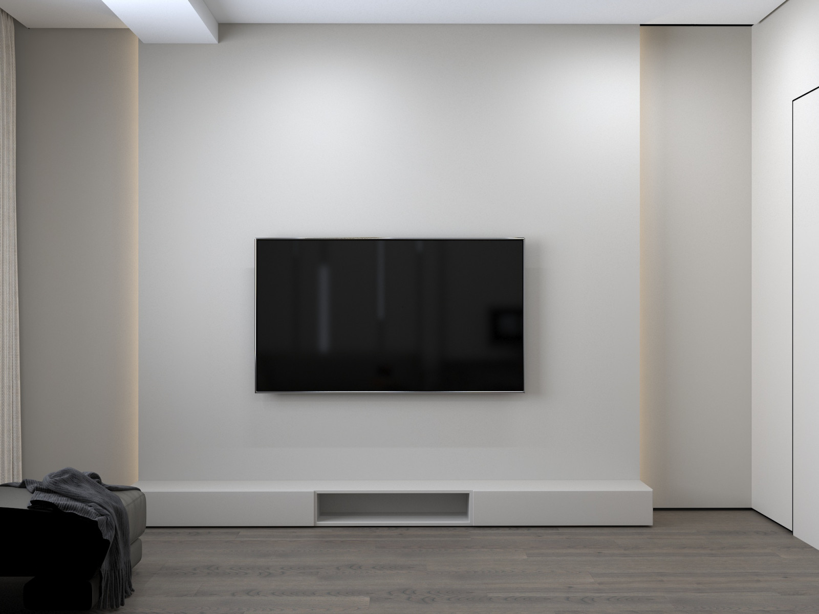 Квартира для современной семейной пары. Гостевая комната