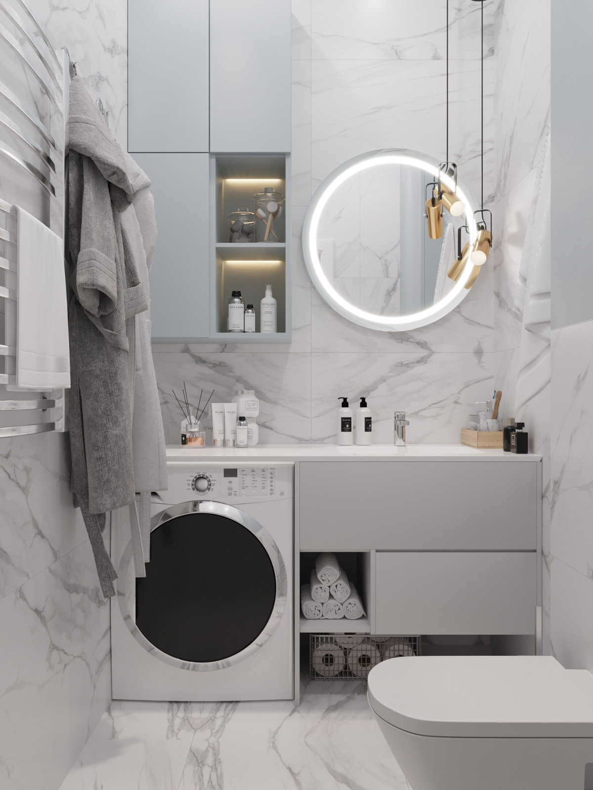 Квартира для семьи в ЖК Скандинавия, Москва