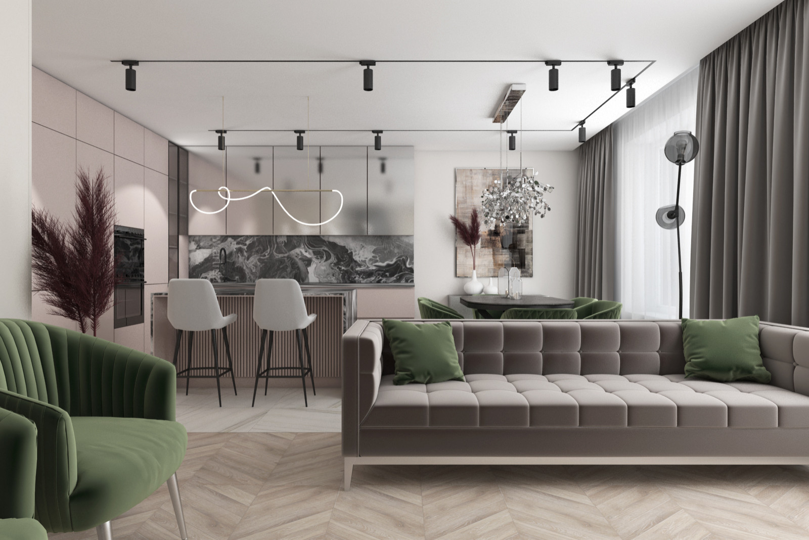 Квартира с панорамным видом