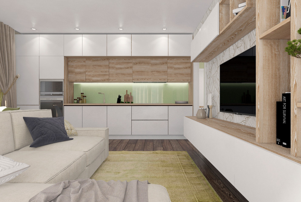 Евротрешка в эко-стиле в ЖК Легенда