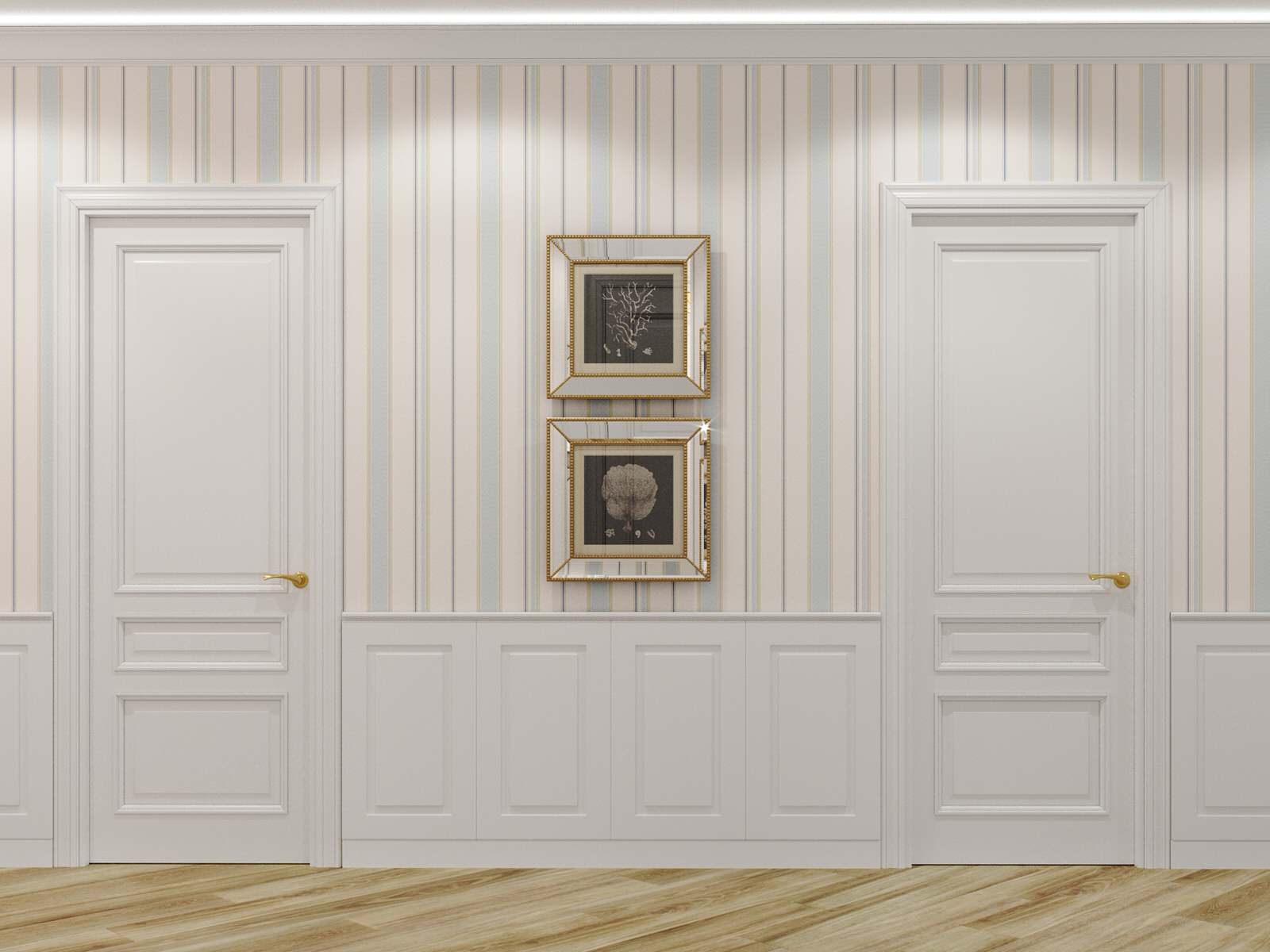 Неоклассика в интерьере - коридор