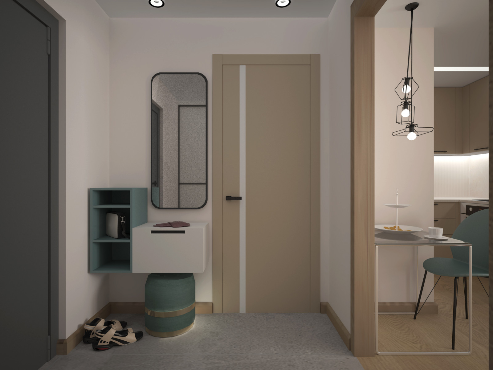 Однокомнатная квартира для девушки