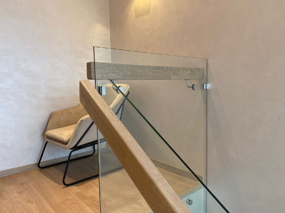 Стеклянные ограждения для лестницы