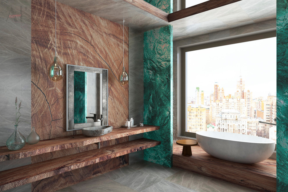 Квартира с панорамой 200 кв.м. (дипломный проект на основе реального объекта)