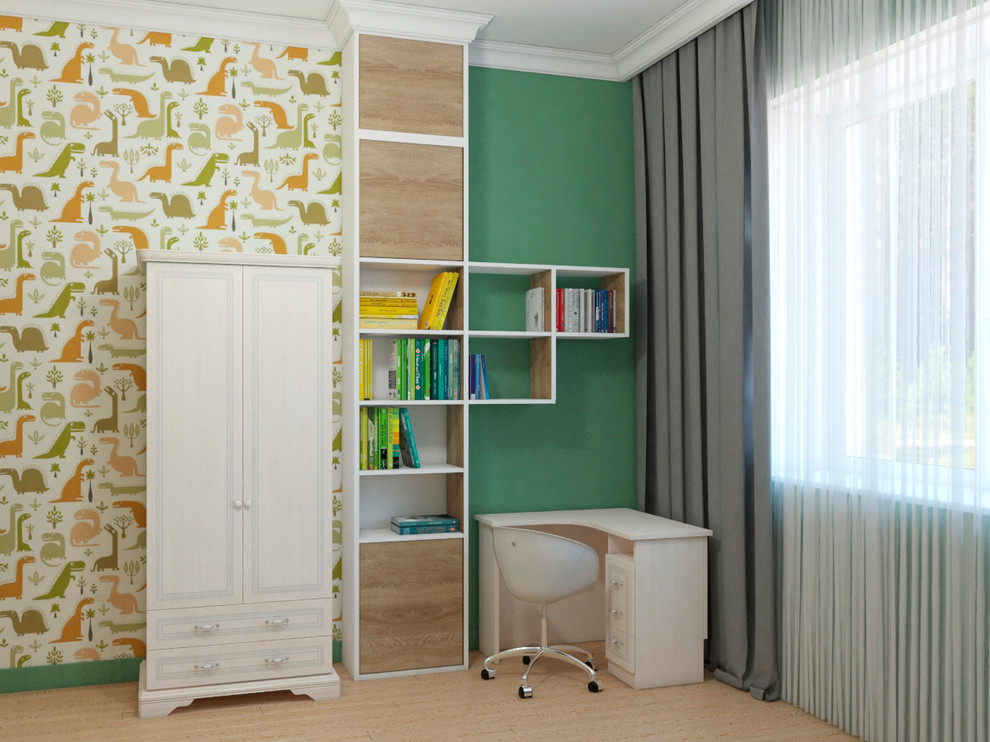 Детская комната с игровым комплексом