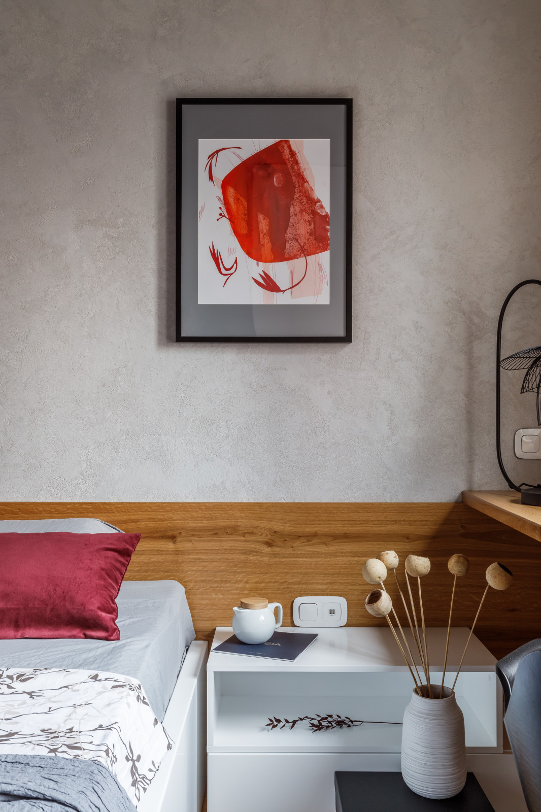 Квартира с фито-стеной и яркими акцентами в Москве