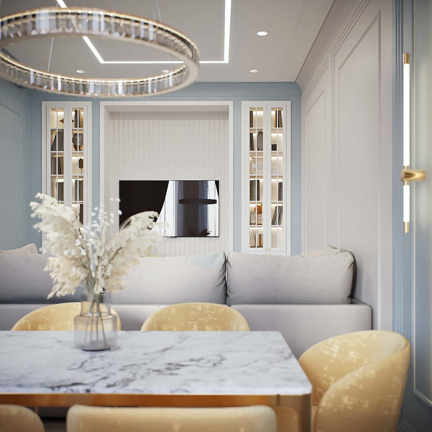 Дизайн проект квартиры в ЖК "Headliner"