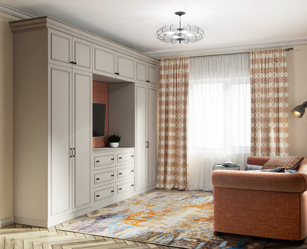 Загородный дом в оливковых тонах