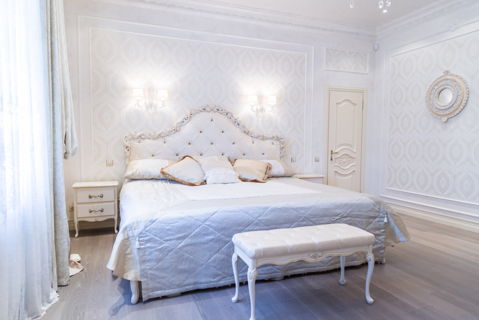 Интерьер дома в классическом стиле (500 кв м)