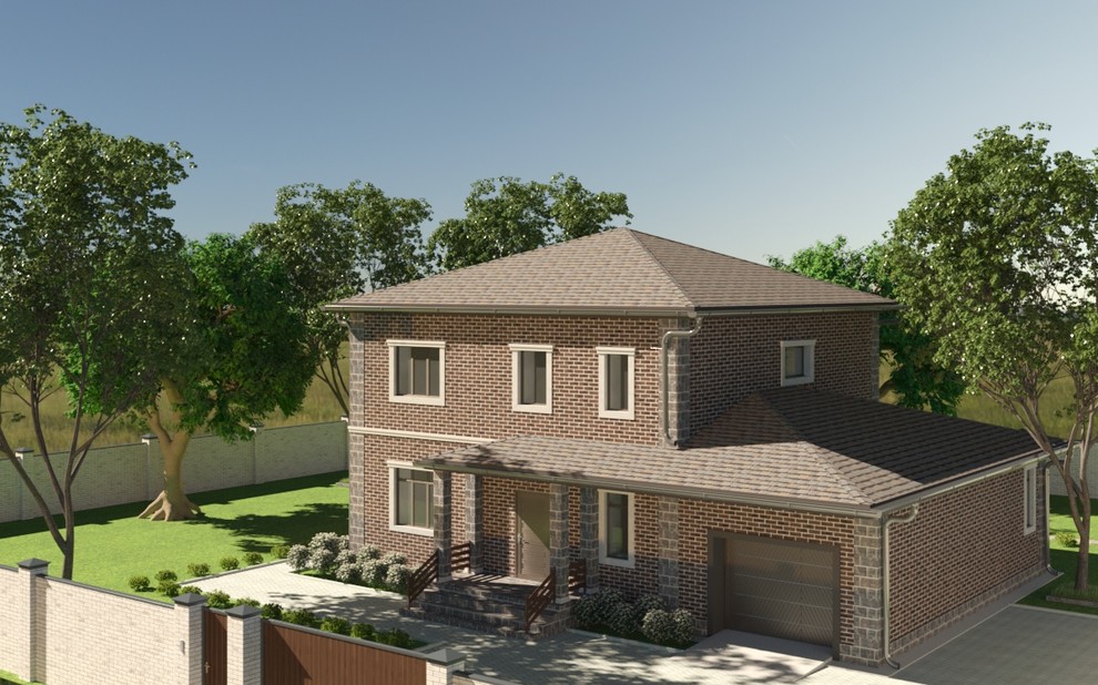 Обложка проекта: Коттедж в Казани