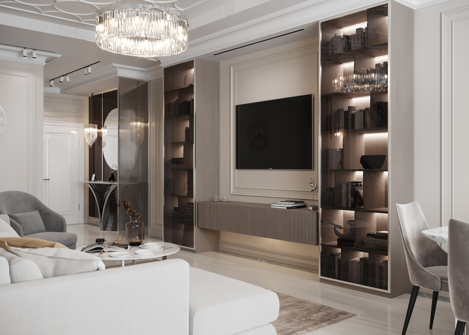 Обложка проекта: Дизайн интерьера квартиры в ЖК Триколор