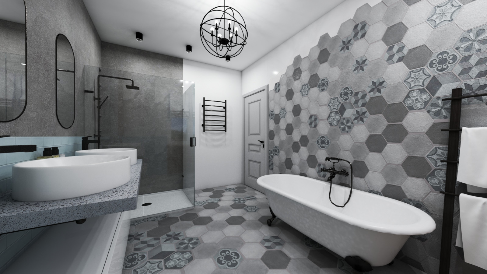 Таунхаус в 3 этажа