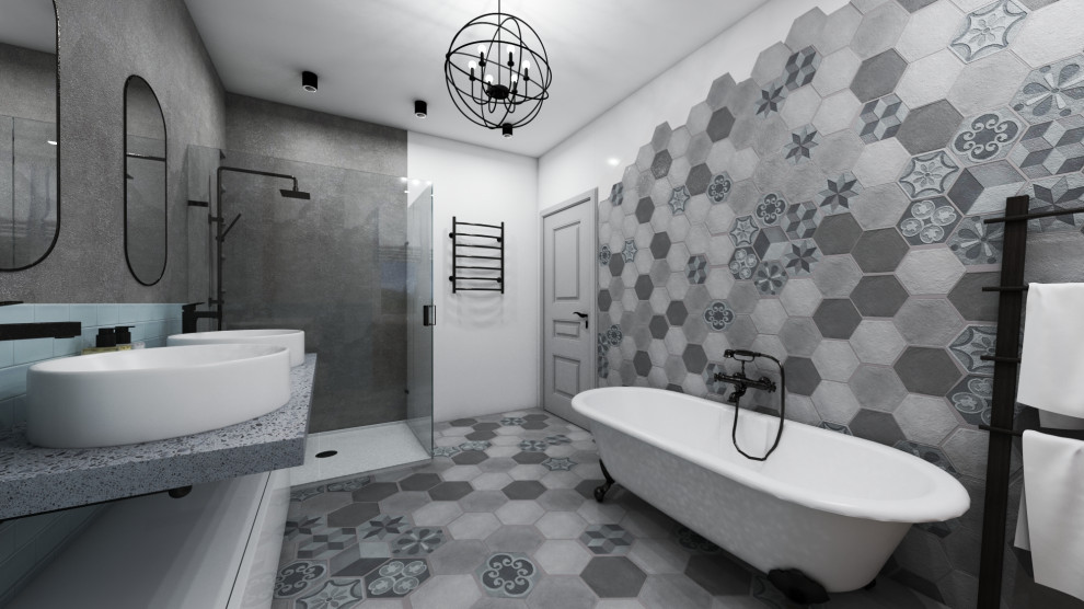 Таунхаус в 3 этажа