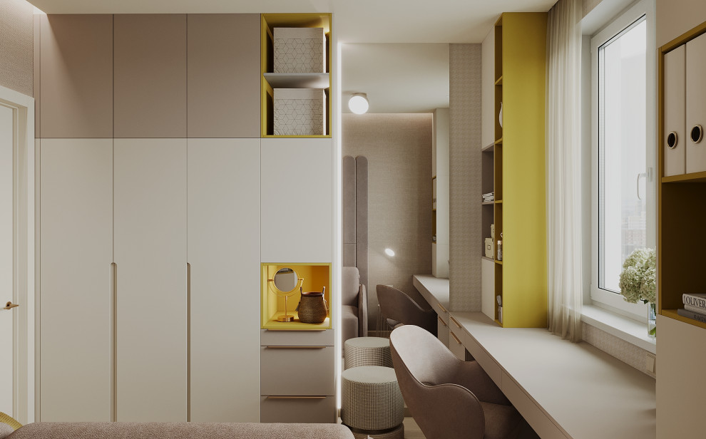 Интерьер 4-ёх комнатной квартиры_ "VANILLA LATTE"