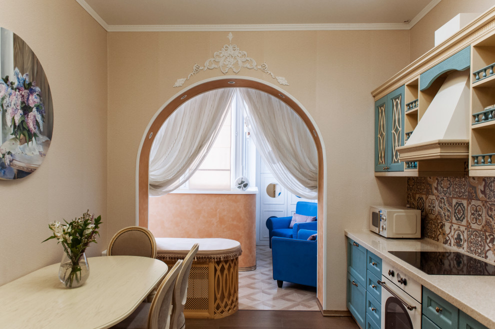 Французский прованс с элементами шебби-шик.