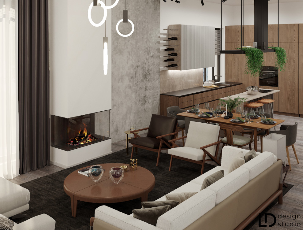 Кухня-гостиная