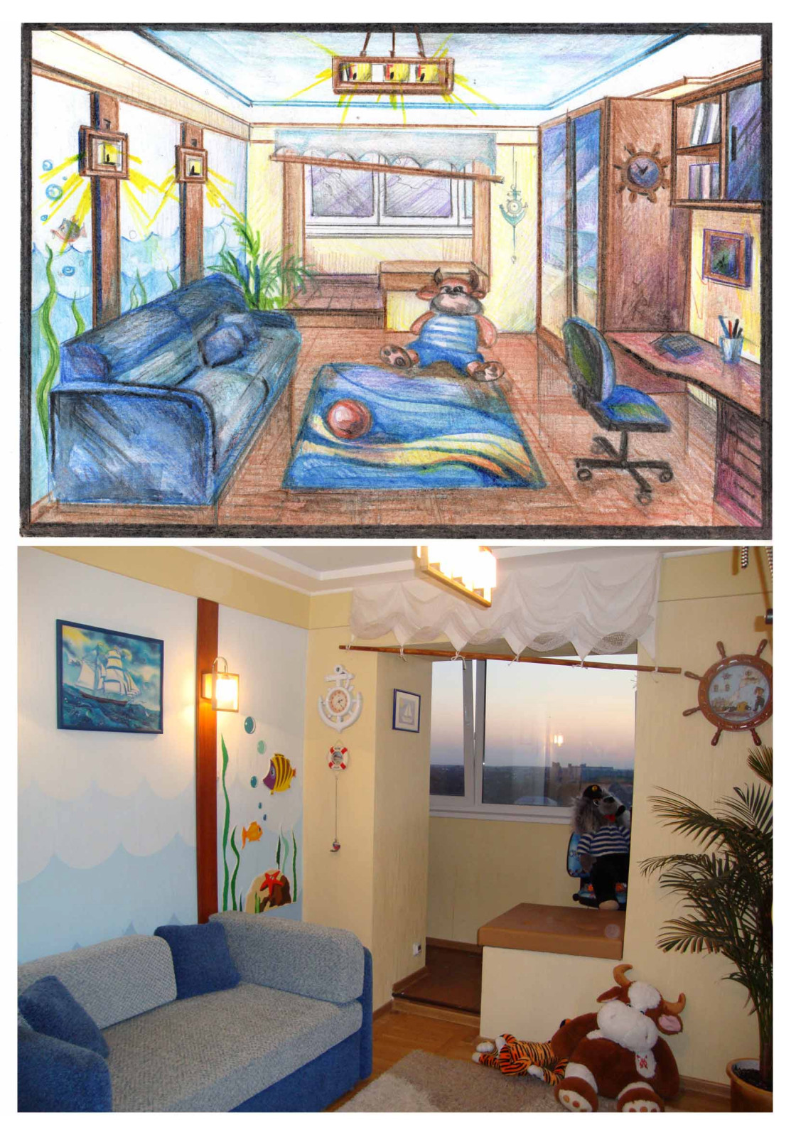 Дизайн-проект четырехкомнатной квартиры в городе могилеве