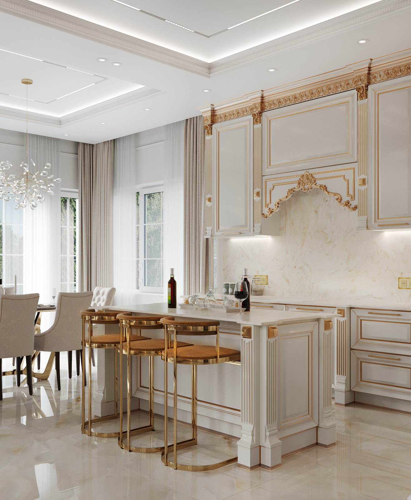 Интерьер в турецкой классике