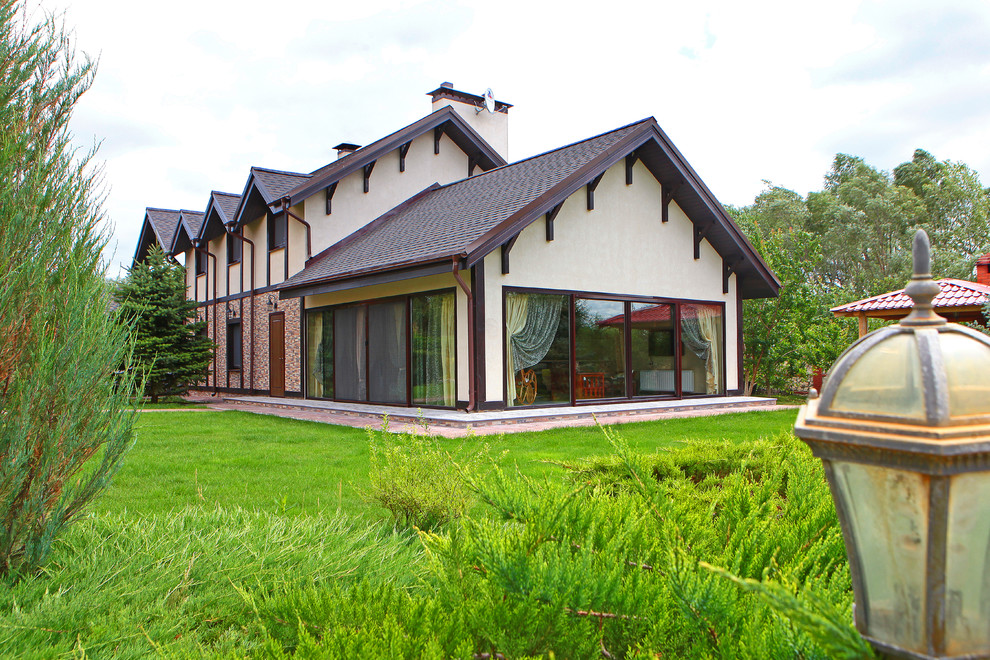 Проект банного комплекса с гостевыми комнатами.