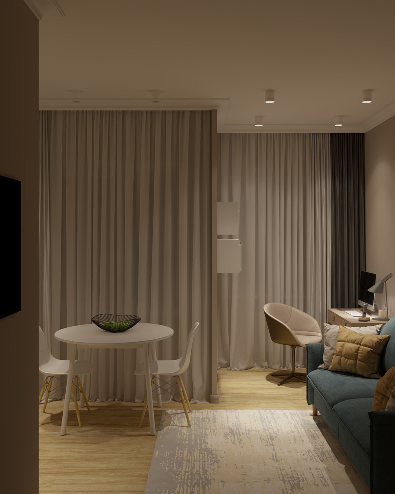 Интерьер квартиры "Голова Будды"