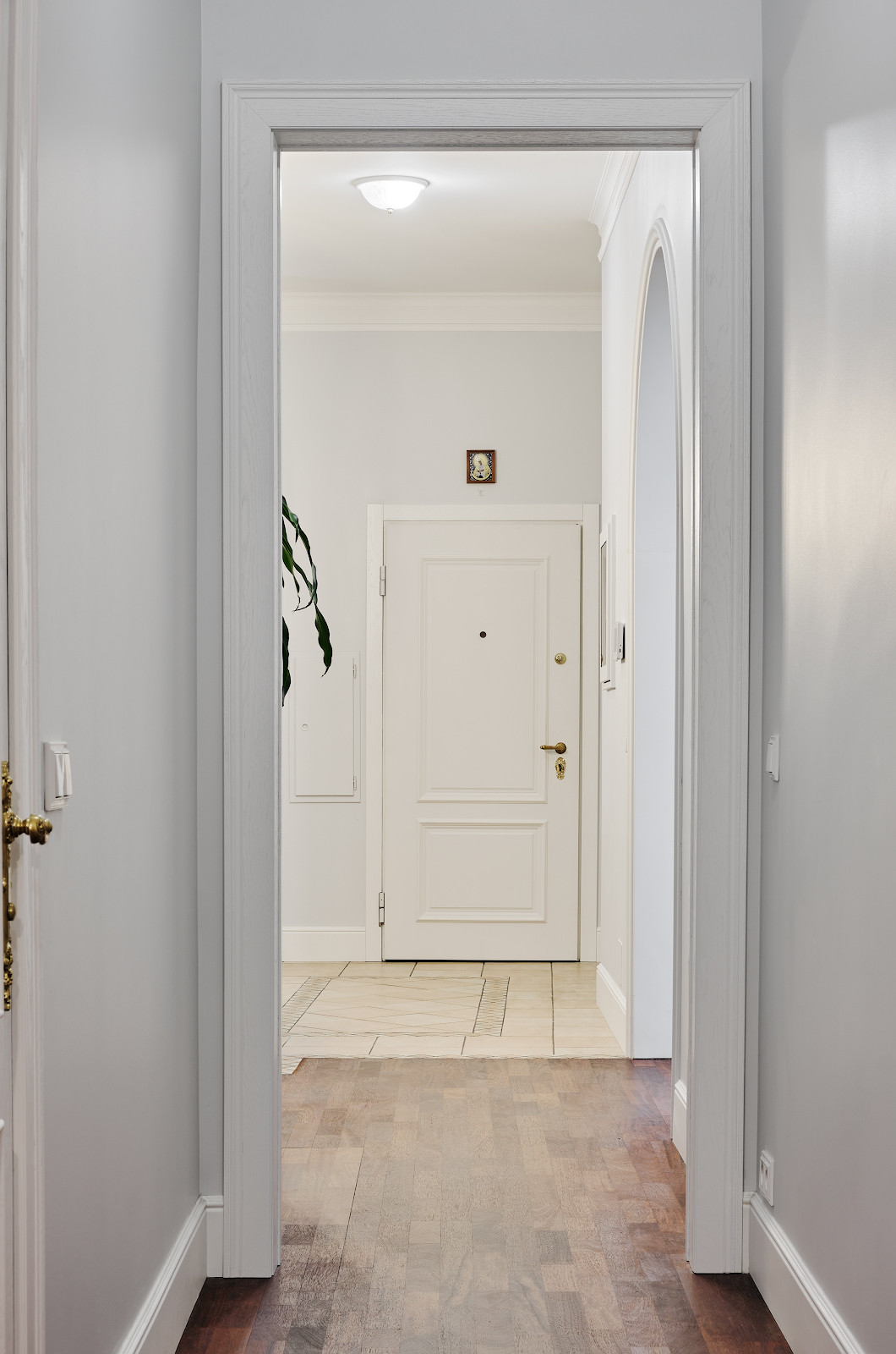 Классический интерьер с Орлеаном в отделке дуб