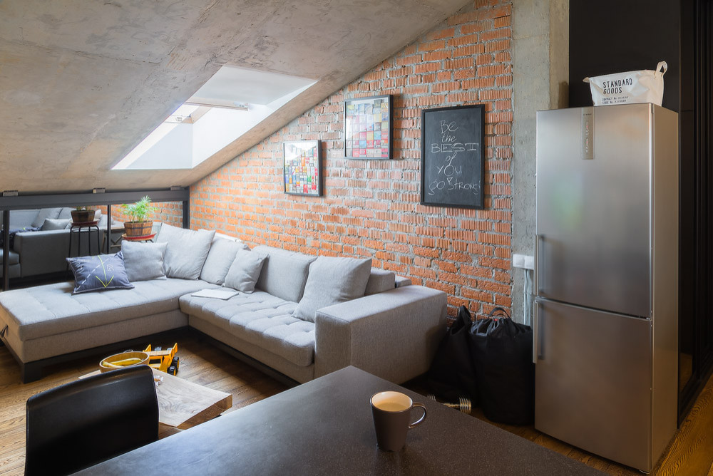 Лофт для друзей из рекламного агентства 2SHARP