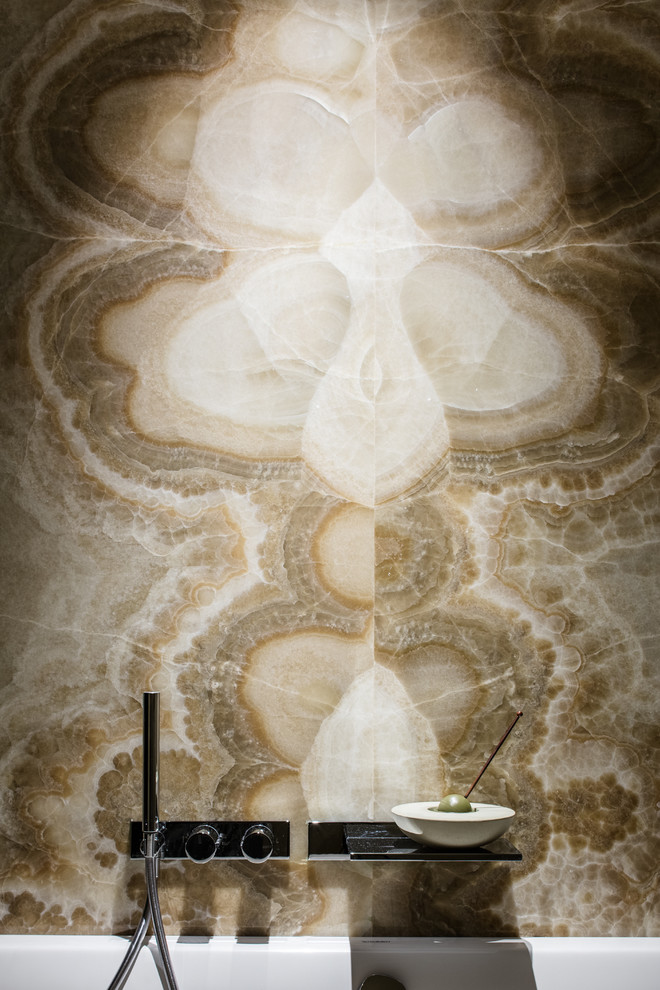 Обложка проекта: Двухэтажная квартира в стиле эклектика с террасой