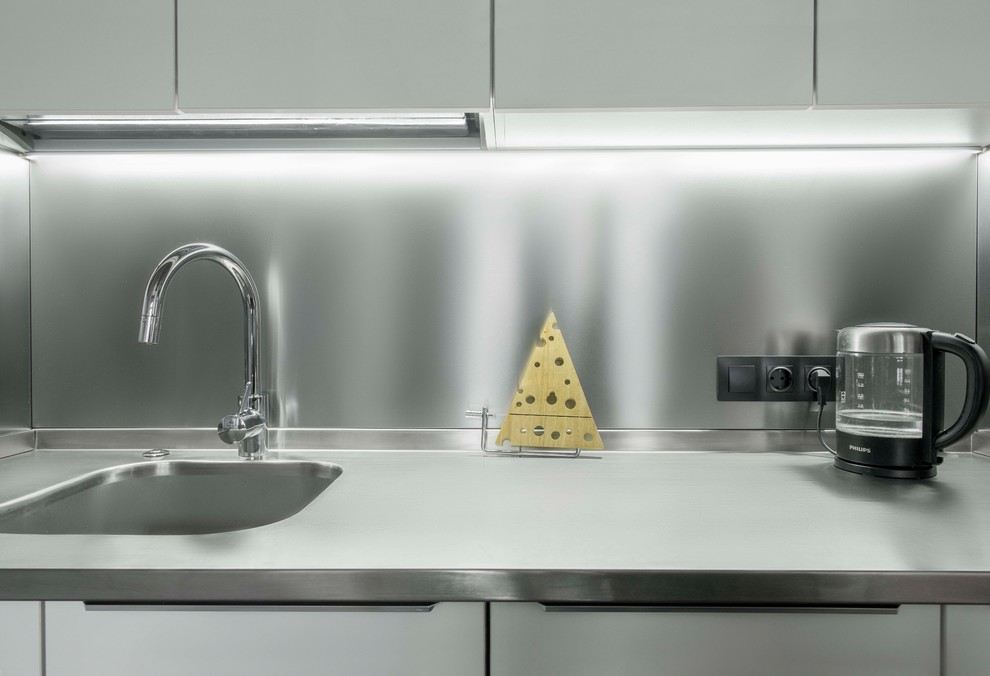 Островная кухня AWELT в стиле LOFT