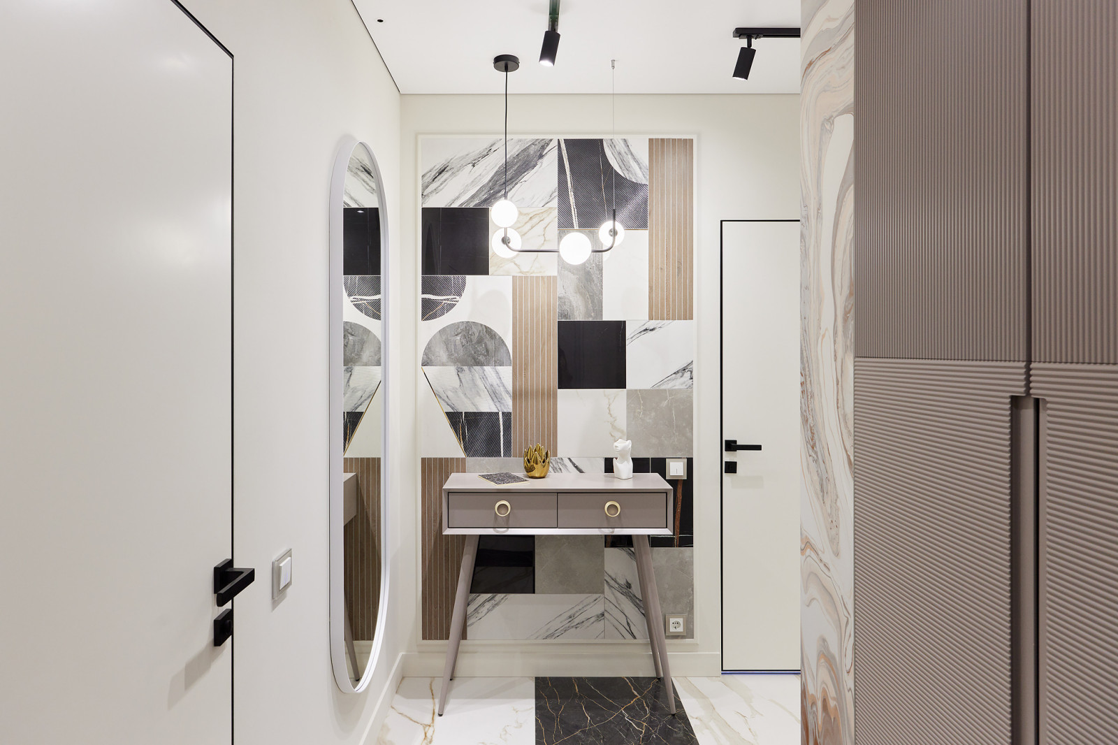 Проект двухкомнатной квартиры LIFE LOVE SHINE