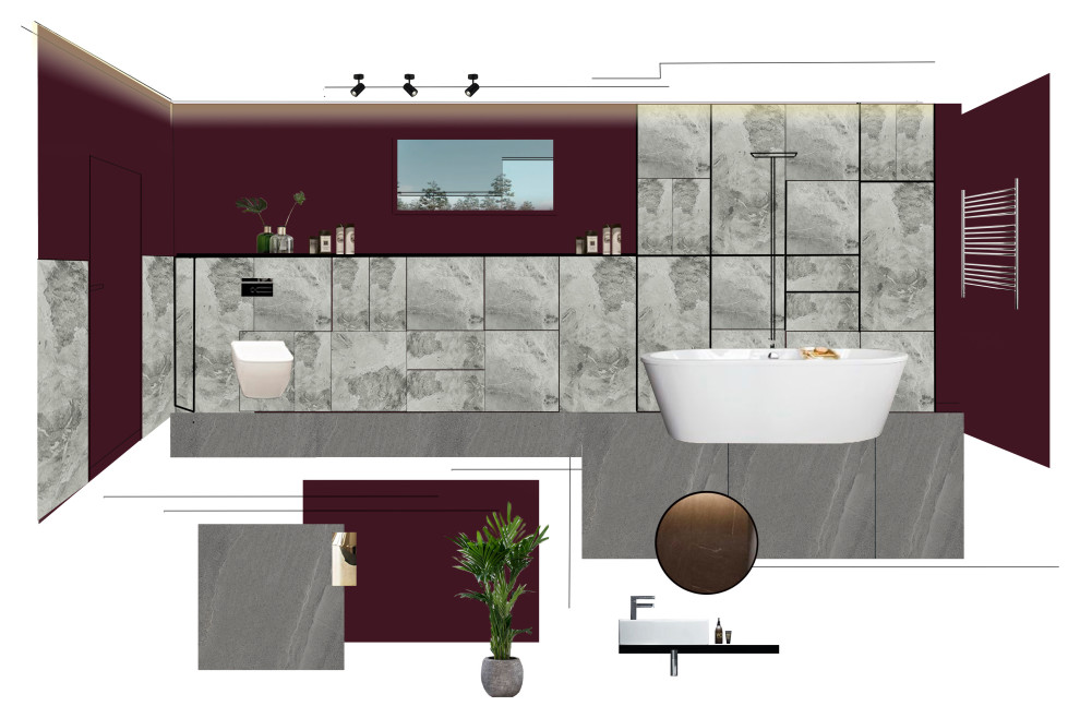 Обложка проекта: Дизайн- проект загородного дома