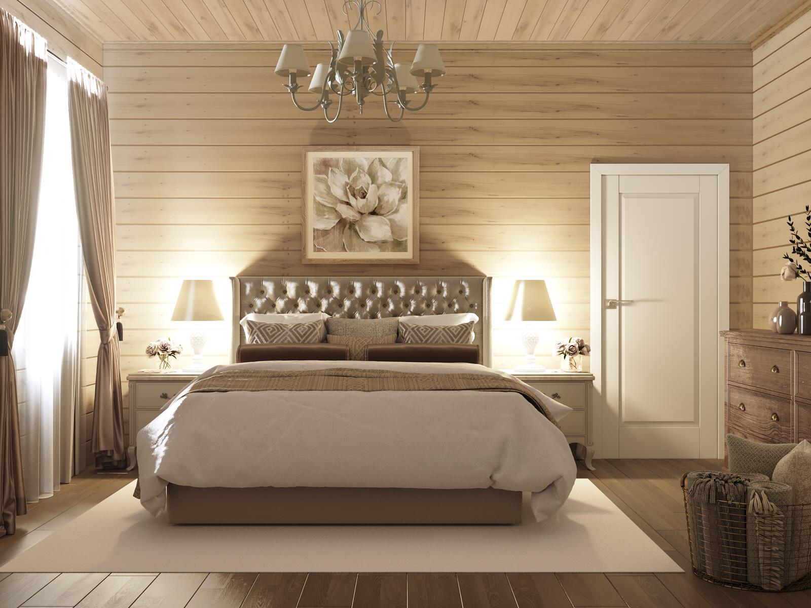 Дом в пудровых тонах