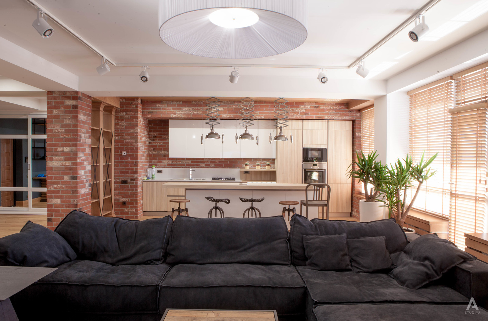 Квартира в стиле LOFT в Молдавии