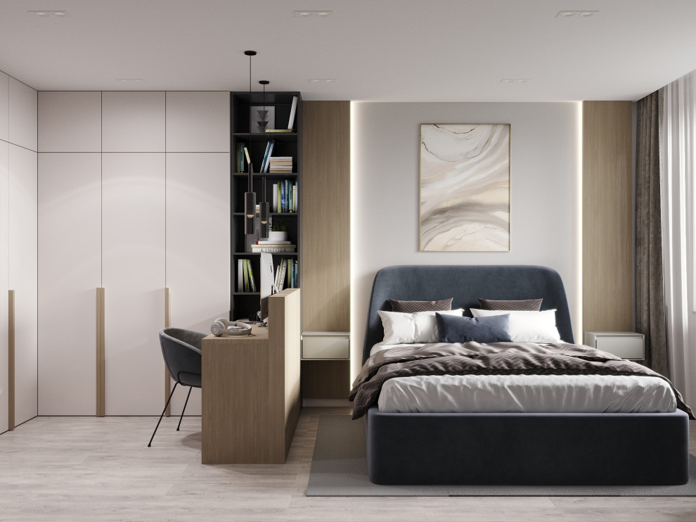 Обложка проекта: Проект 1-комн.квартиры в ЖК Авиатор, г.Санкт-Петербург, 2021г.