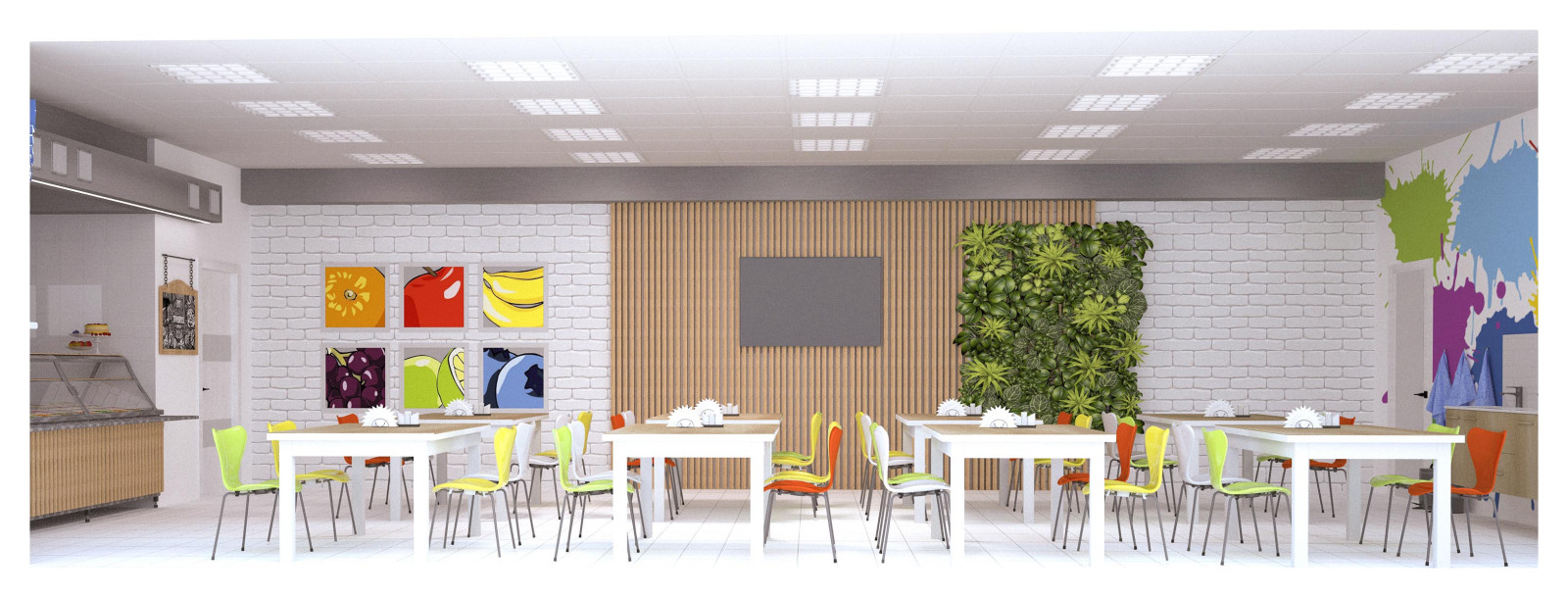 Дизайн интерьера МБОУ "ТЕРНОВСКАЯ СОШ"