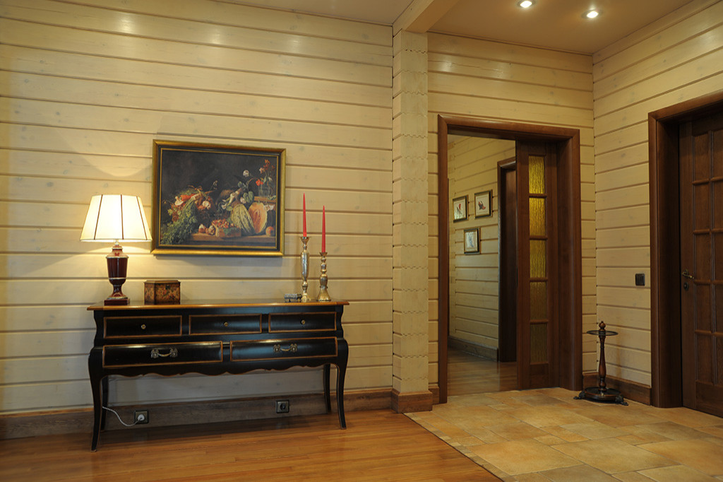 Beam house in French style