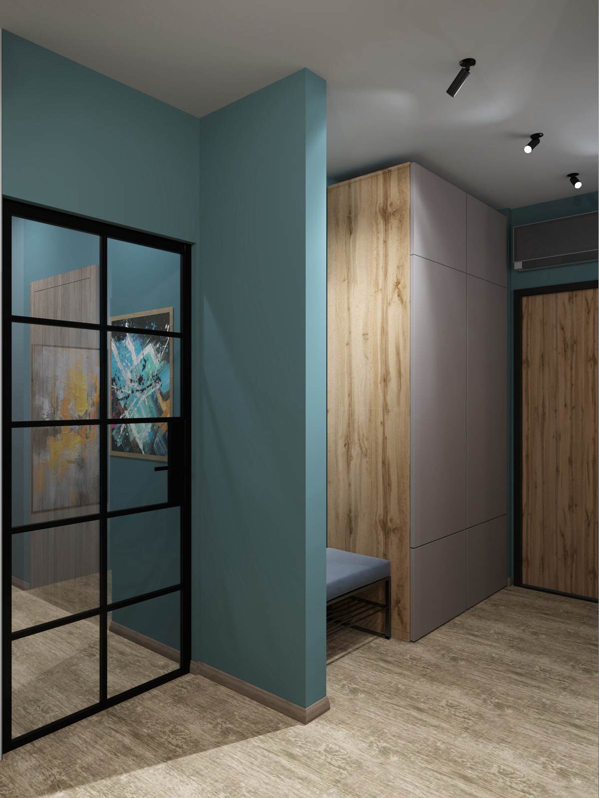 Дизайн-проект интерьера квартиры г. Москва ЖК Cелигер Сити