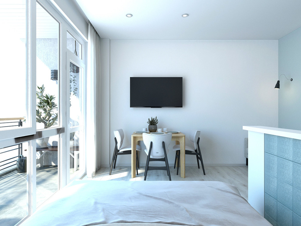 Дизайн-проект апартаментов 27 м кв в Севастополе