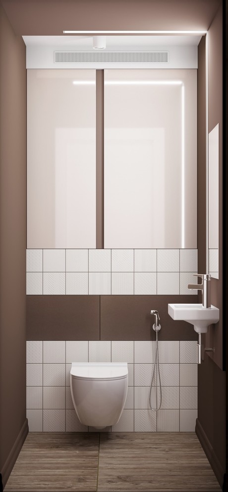 Дизайн - проект 3к. кв. 75 м2 для молодой пары в ЖК Крылья