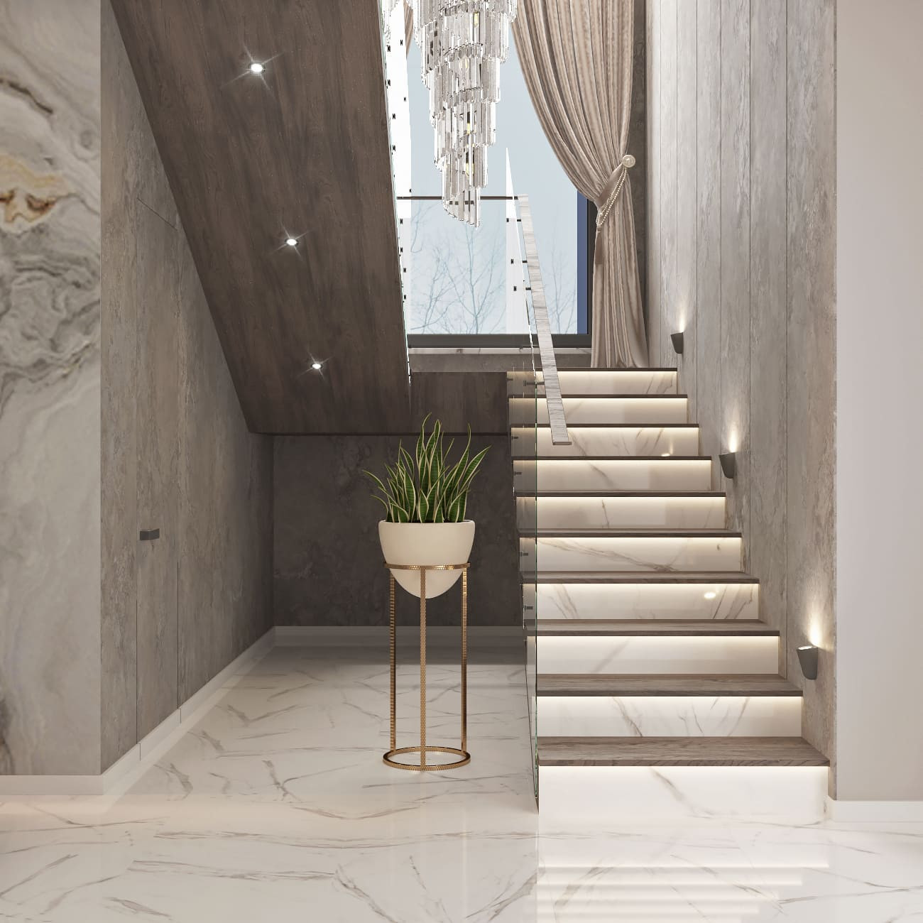 Загородный дом в коттеджном поселке Зимняя горка