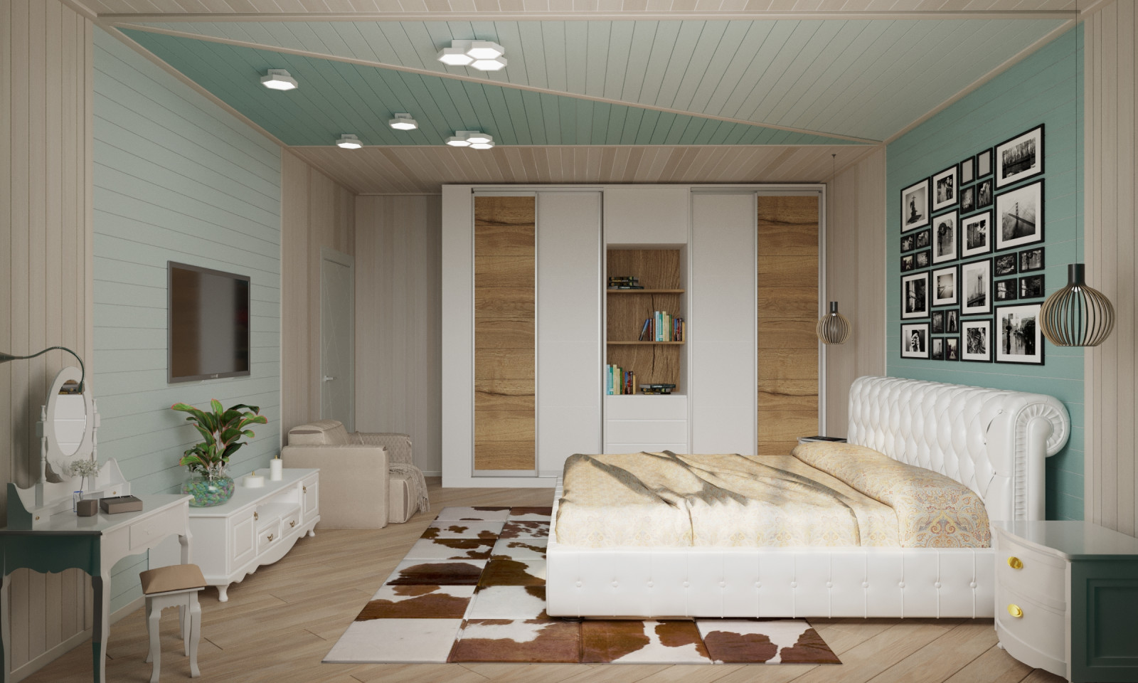 Интерьер деревянного дома, Нижегородская область