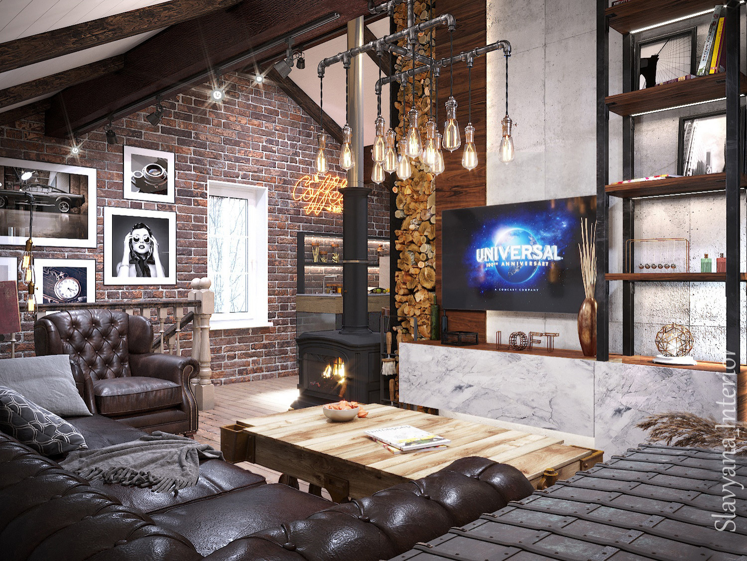 Необычный проект! Дизайн интерьера гаража (2020 г.).