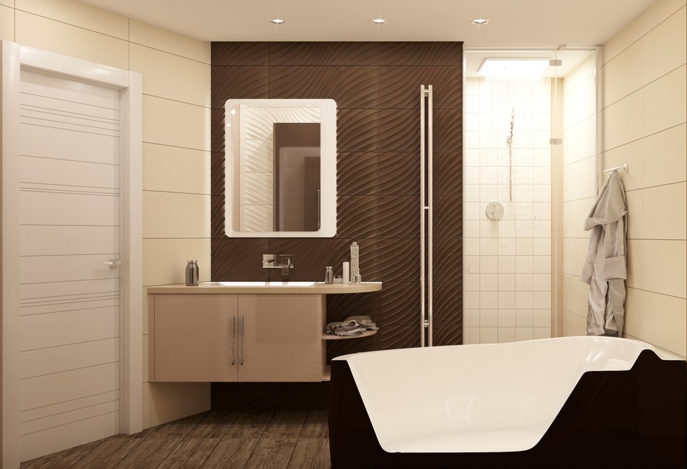 Обложка проекта: Дизайн - проект 3к. кв. 75 м2 для молодой пары в ЖК Крылья