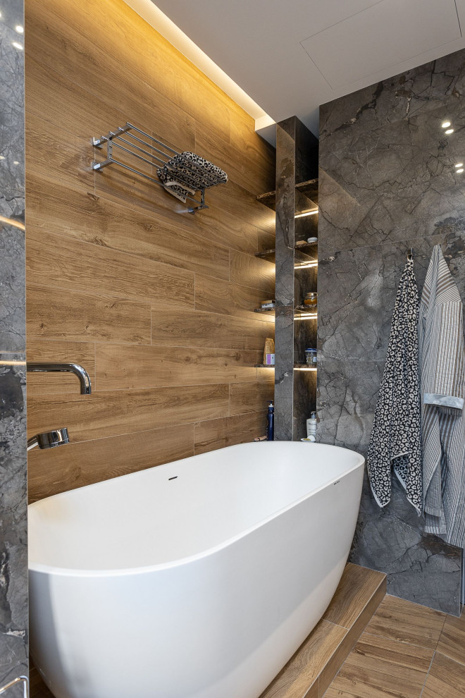 Квартира с яркими акцентами в интерьере